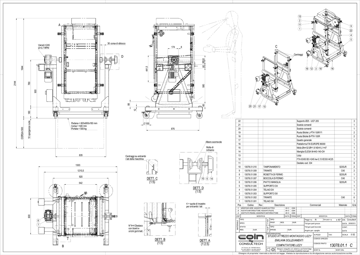 Disegno Tecnico Lizzy